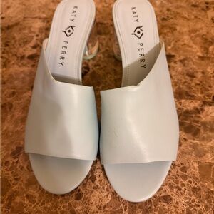 Katy Perry Collections Sky Blue Mules Never Worn!